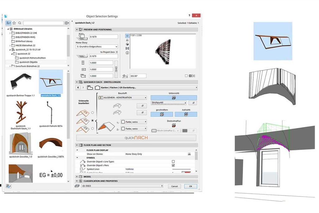 QuickArch, Gewoelbe, Dialog-01, HMQ AG