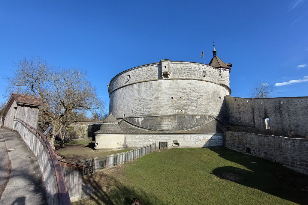 Mesure du bâtiment Munot à Schaffhouse, HMQ AG