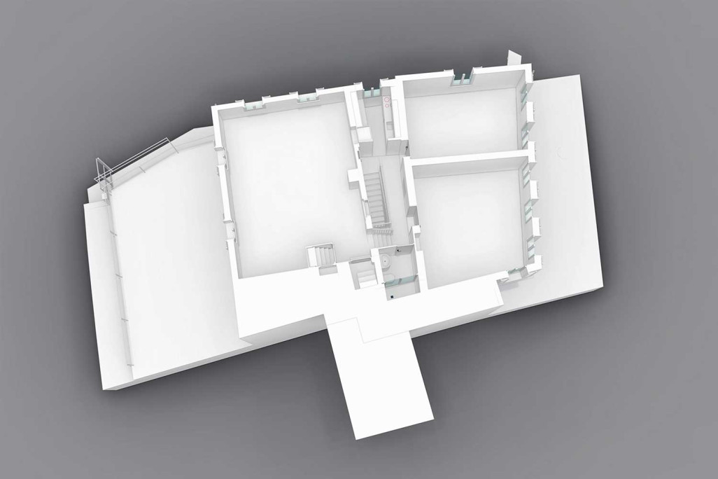 Schwyz SZ, relevé de bâtiment, plan 3D, HMQ AG