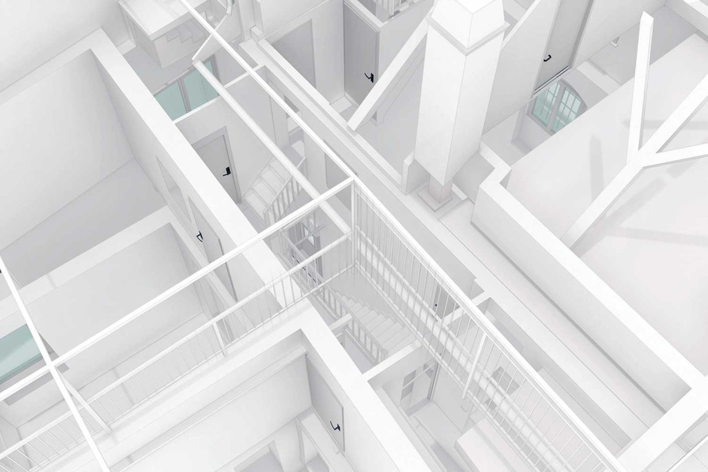 Schwyz SZ, relevé de bâtiment, modélisation 3D, HMQ AG