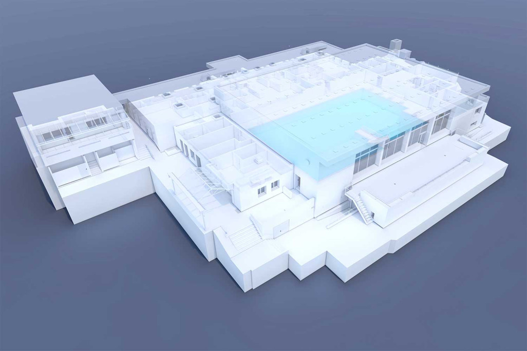 Modèle CAO 3D, Frick Vitamare en Argovie, HMQ AG