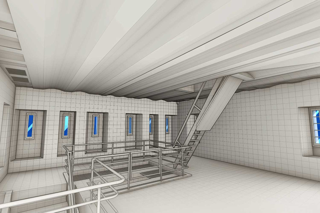 Tour Käfigturm à Berne, mesure 3D du bâtiment, HMQ AG