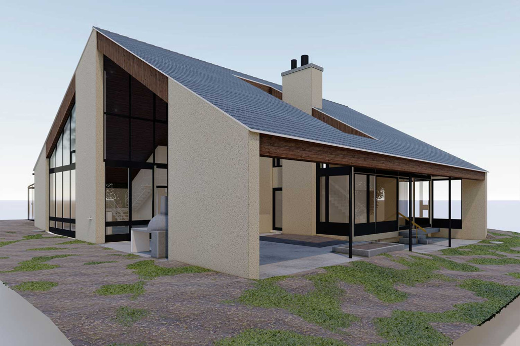 Greifensee ZH, mesure du bâtiment, modèle 3D, HMQ AG