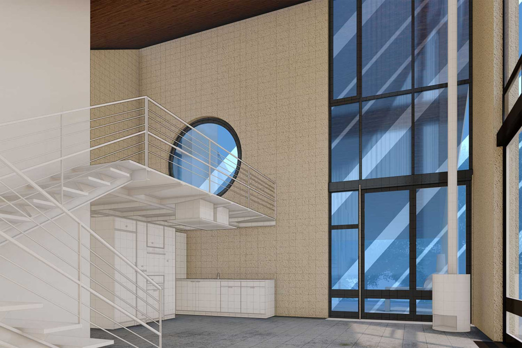 Greifensee ZH, modélisation 3D de bâtiments, HMQ AG