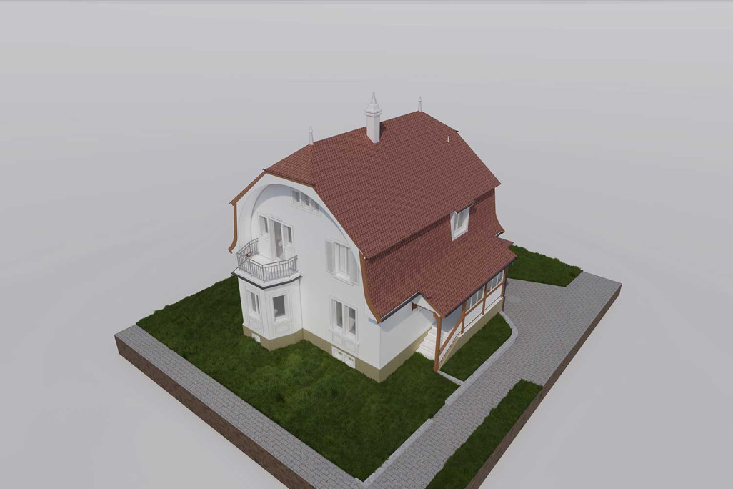 Stein AG, villa, inventaire 3D, HMQ AG