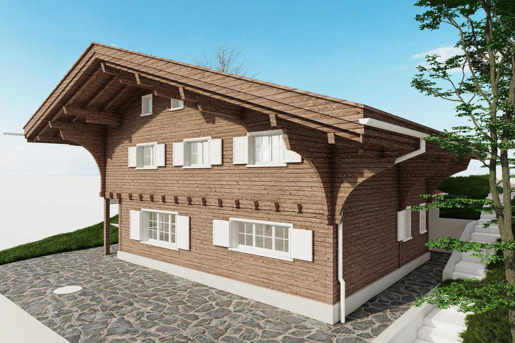 Relevé d'un chalet à Mürren, canton de Berne, HMQ AG