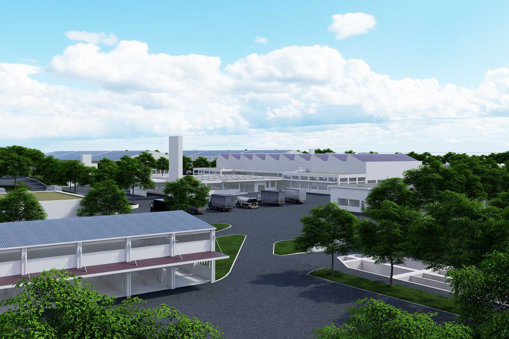 Bronschhofen SG, succursale Relevé du bâtiment et modélisation 3D, HMQ AG