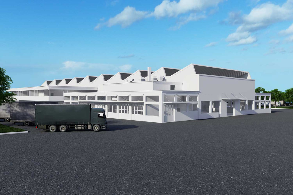 Bronschhofen SG, succursale Site Mesure des bâtiments 3D Façades, HMQ AG