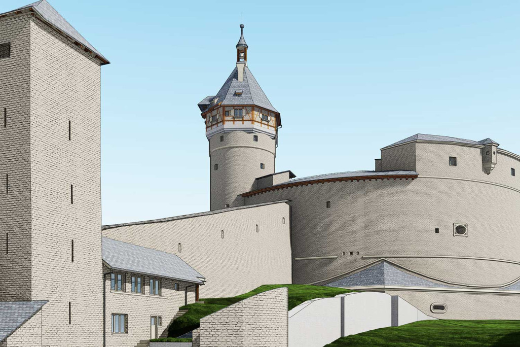 Base de planification IFC du Munot à Schaffhouse, HMQ AG