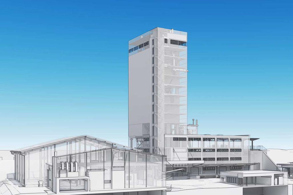 Modèle BIM 3D du site Landi à Gelterkinden, HMQ AG