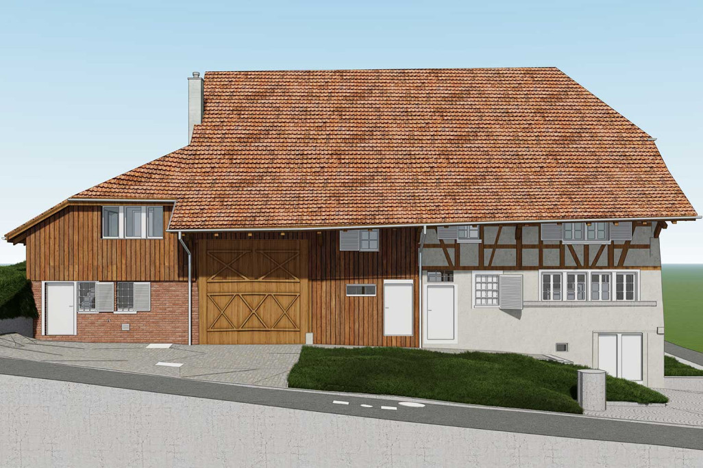 Musée local de Höngg à Zurich sous forme de modèle 3D, HMQ AG