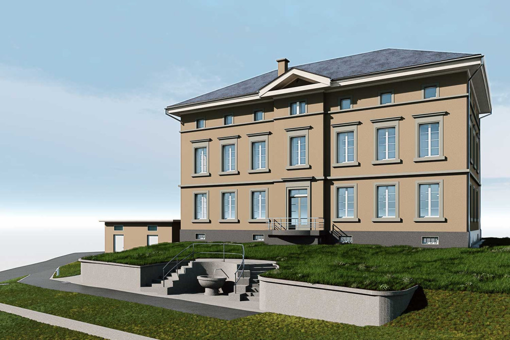 Modèle BIM 3D de la maison communale de Meisterschwanden, HMQ AG