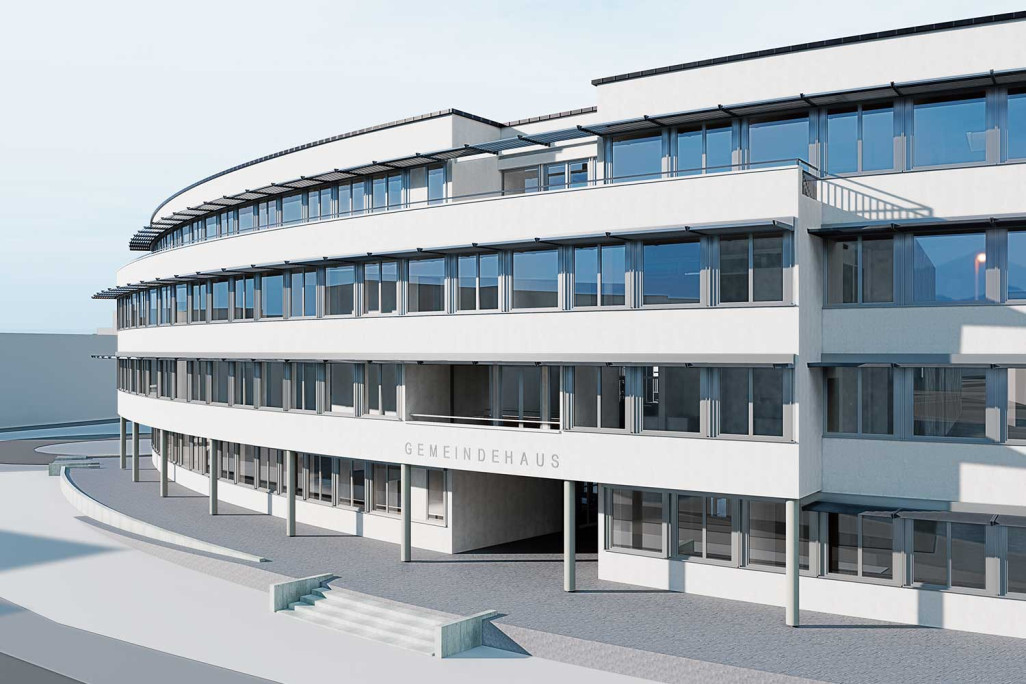 Jumeau numérique de la maison communale de Stäfa, HMQ AG