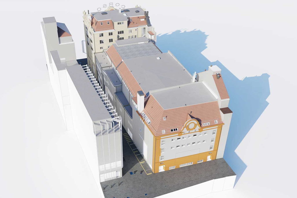Modèles 3D « as-built » de Corso à Zurich, HMQ AG