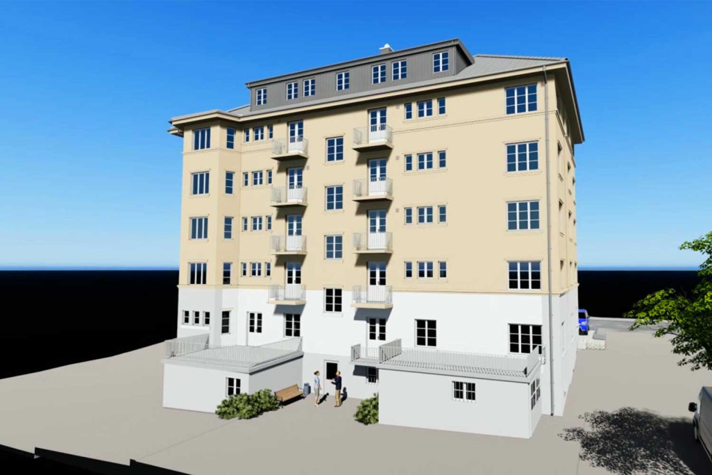 Façades 2D selon modèle 3D, HMQ AG