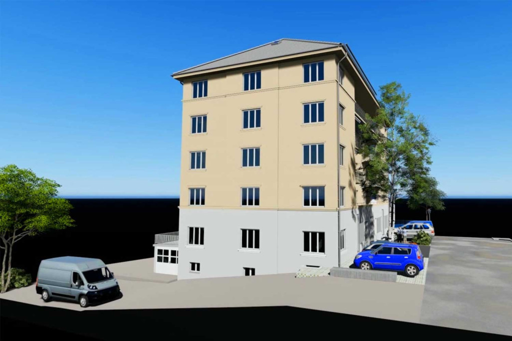 Du plan de façade en 2D au modèle en 3D, HMQ AG