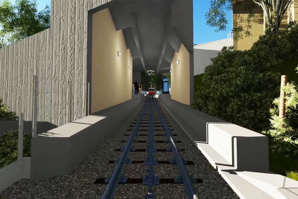 Modélisation 3D du bâtiment de la gare Dolderbahn, HMQ AG