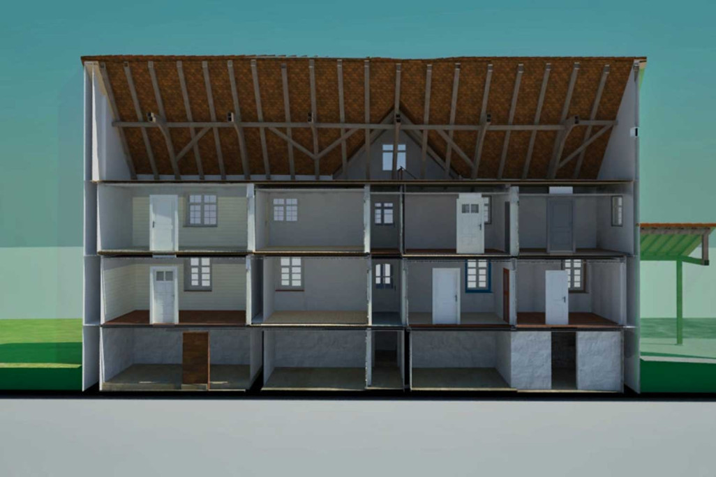 Modèle 3D à partir d'un plan 2D, HMQ AG