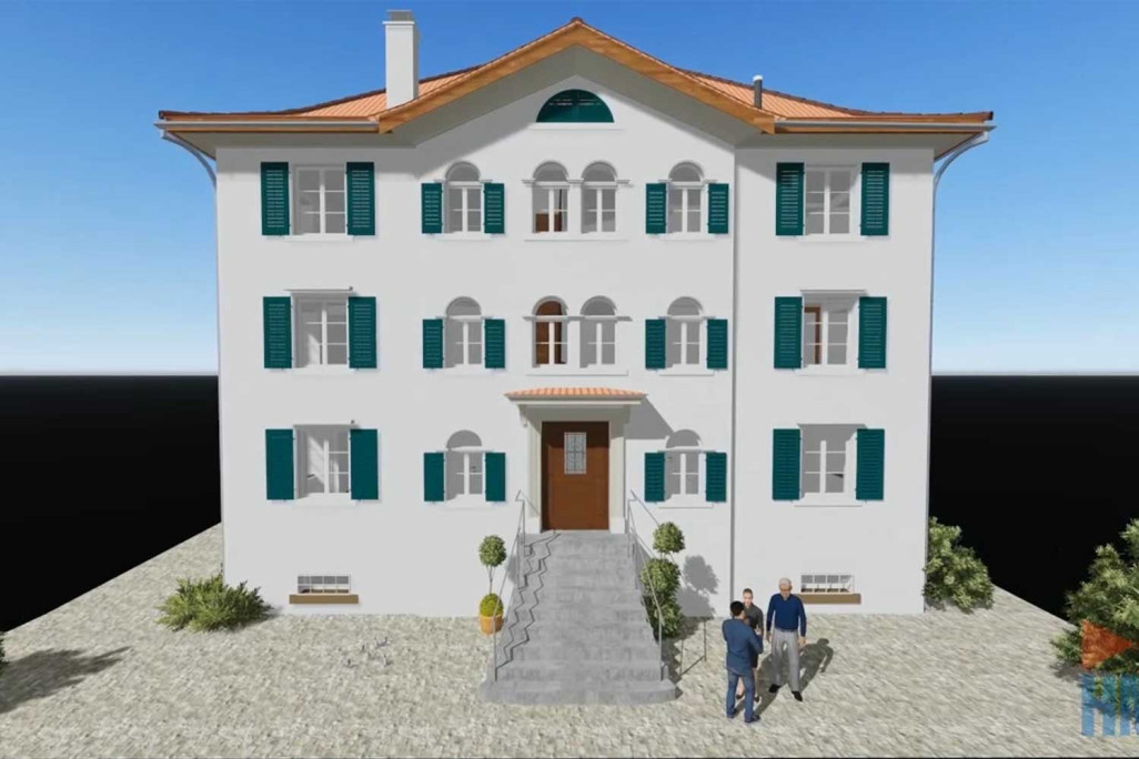 Modèle 3D à partir de données CAO 2D, HMQ AG