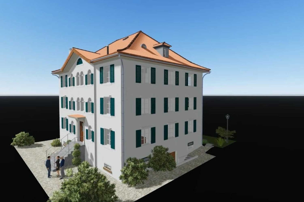 Modèle 3D à partir de données CAO 2D, HMQ AG