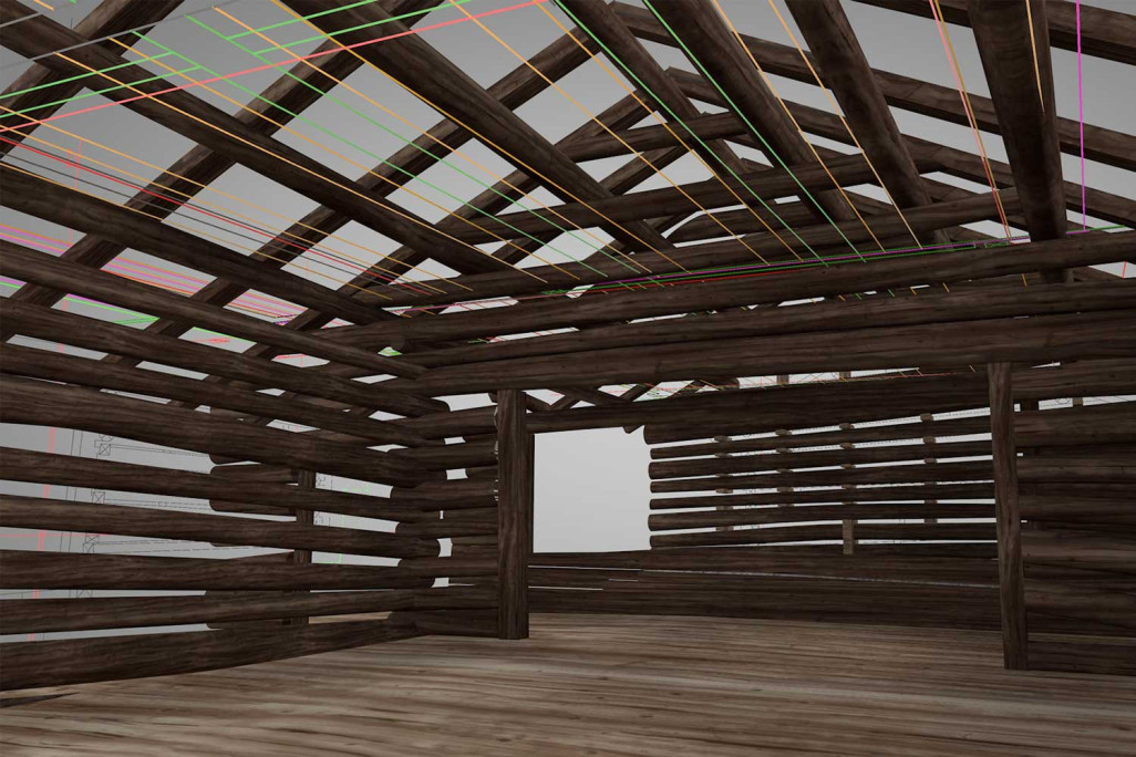 Grange à foin 2D vers 3D, HMQ AG