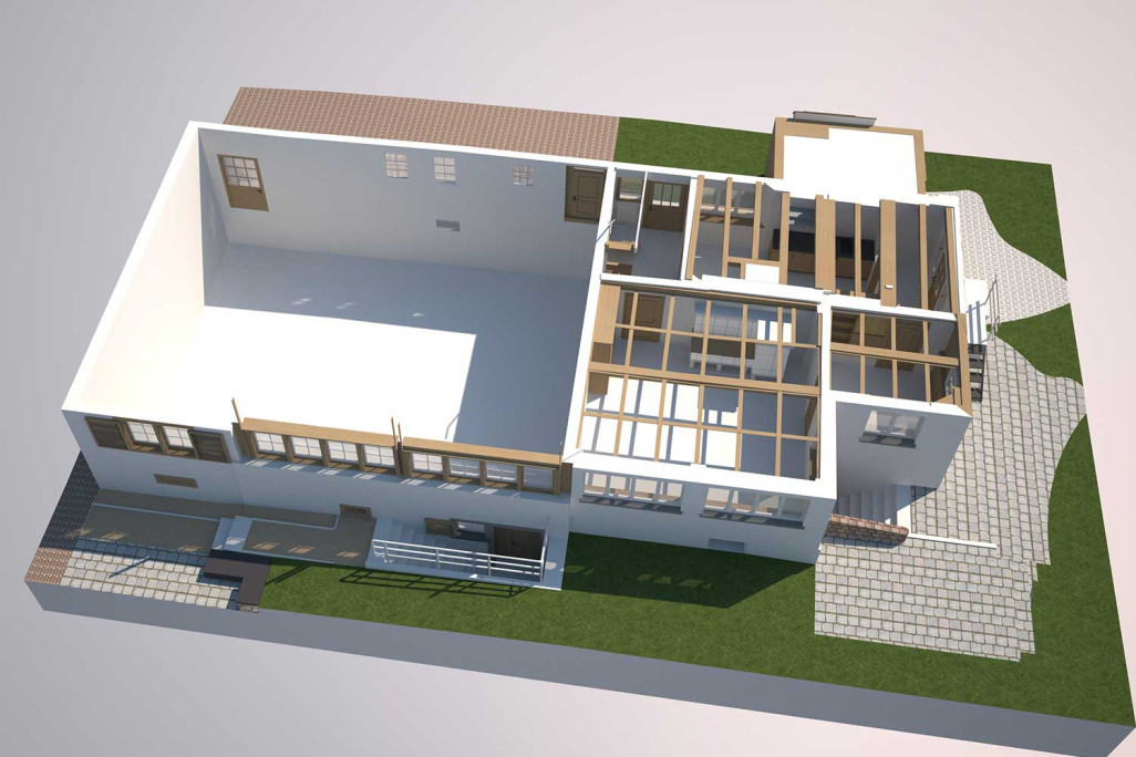 Modèle 3D issu d'un balayage laser 3D, HMQ AG