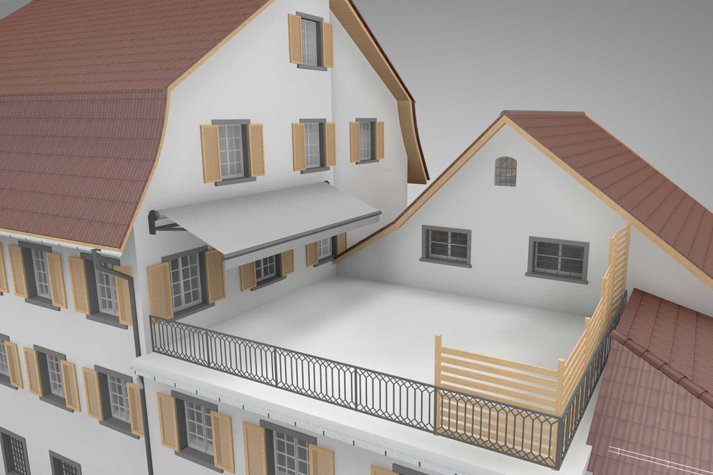 Modèle CAO 3D, HMQ AG