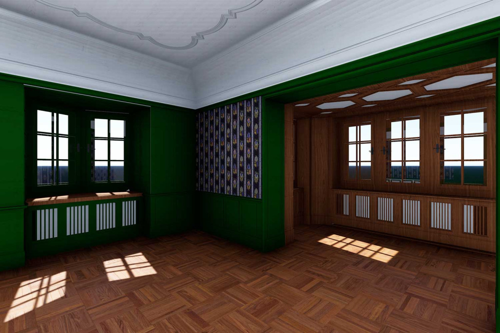 Modèle CAO 3D avec texture, HMQ AG