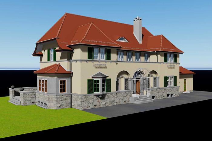 Manoir au bord du lac de Walenstadt