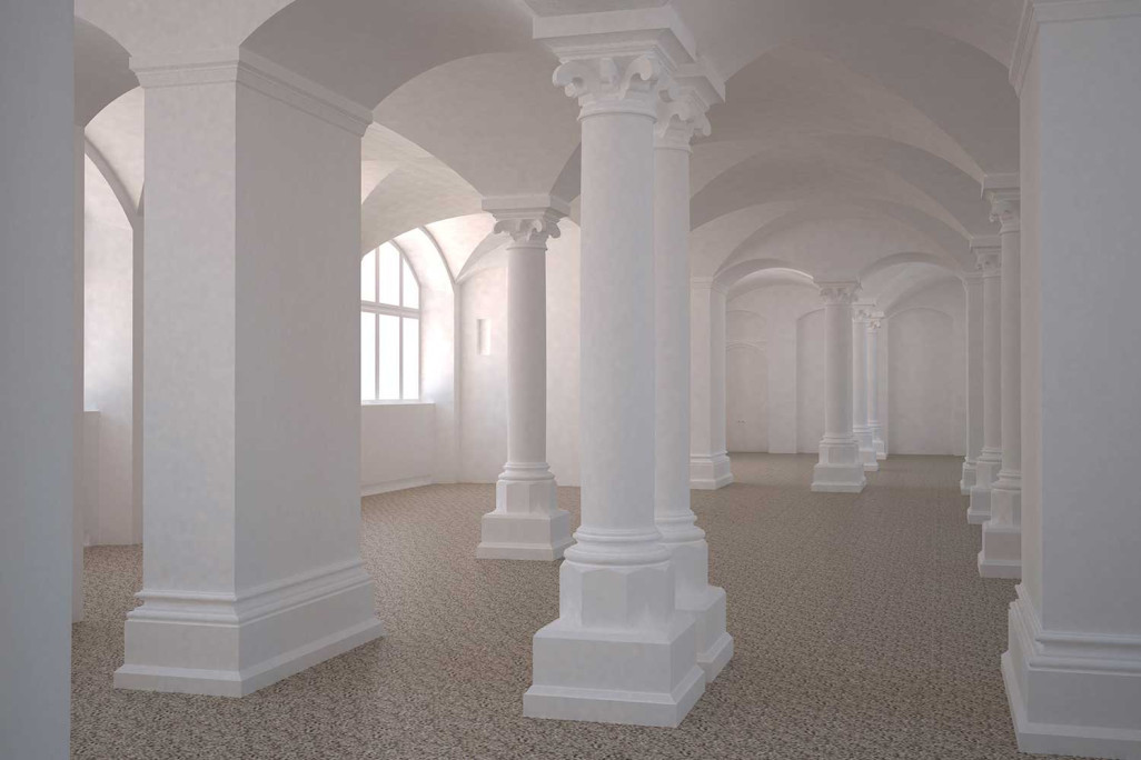 Modélisation 3D du Musée national suisse de Zurich, HMQ AG