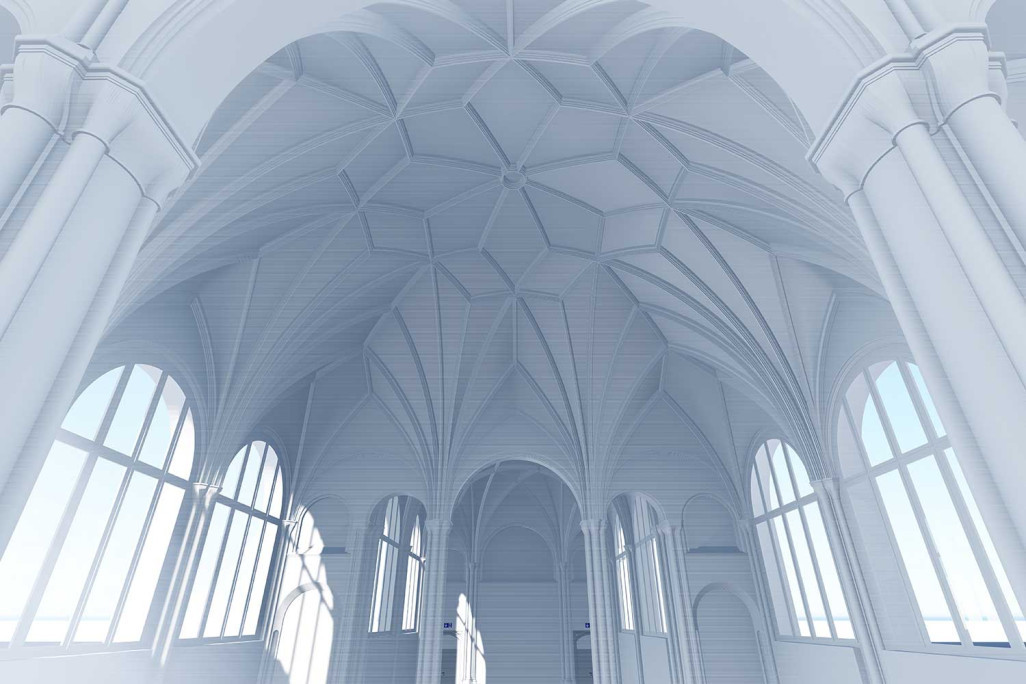 Modèle 3D du Musée national suisse de Zurich, HMQ AG