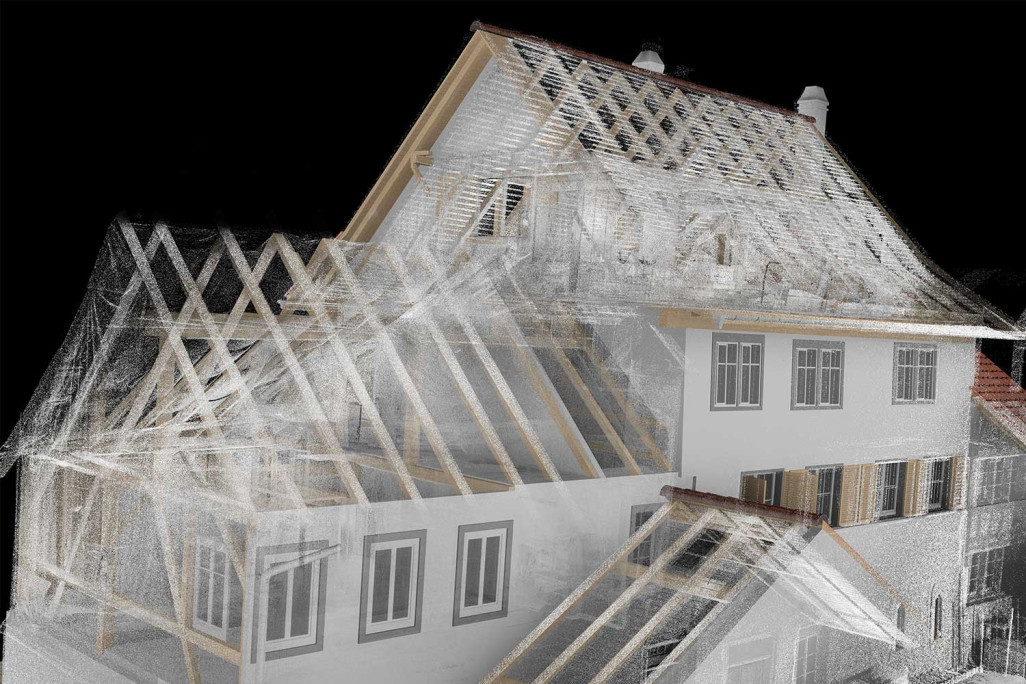 Modélisation CAO 3D à partir d'un nuage de points 3D, HMQ AG