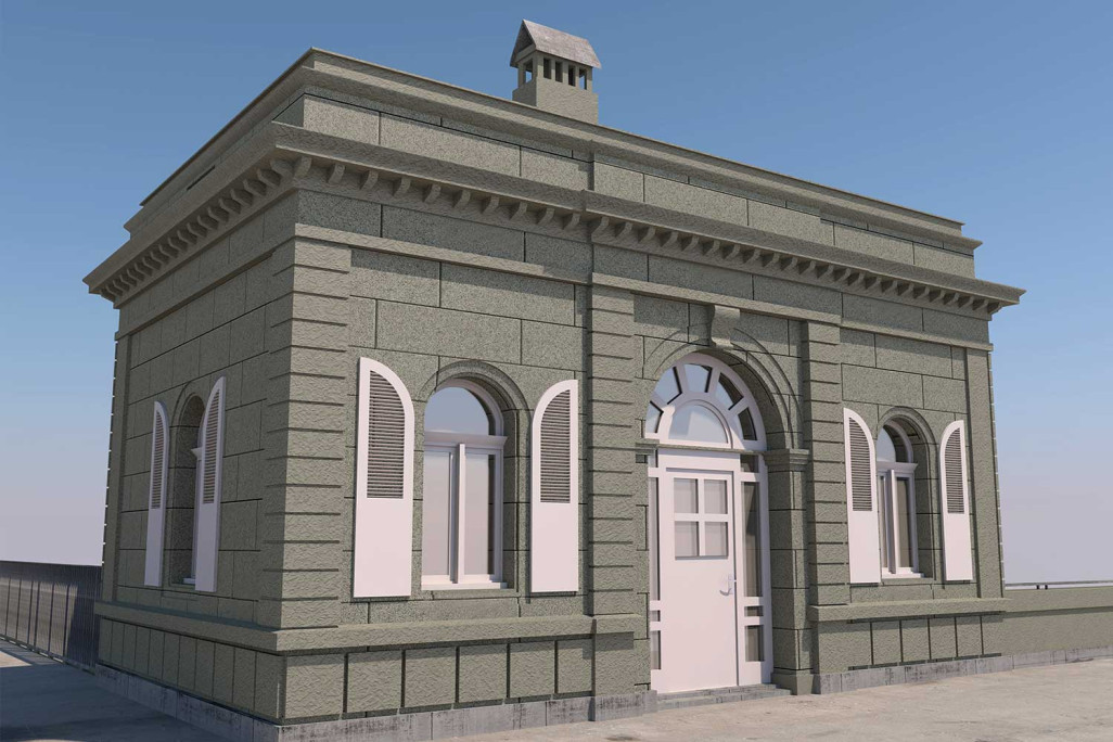 Berne, mesure du bâtiment Modèle 3D Zollhaus, HMQ AG