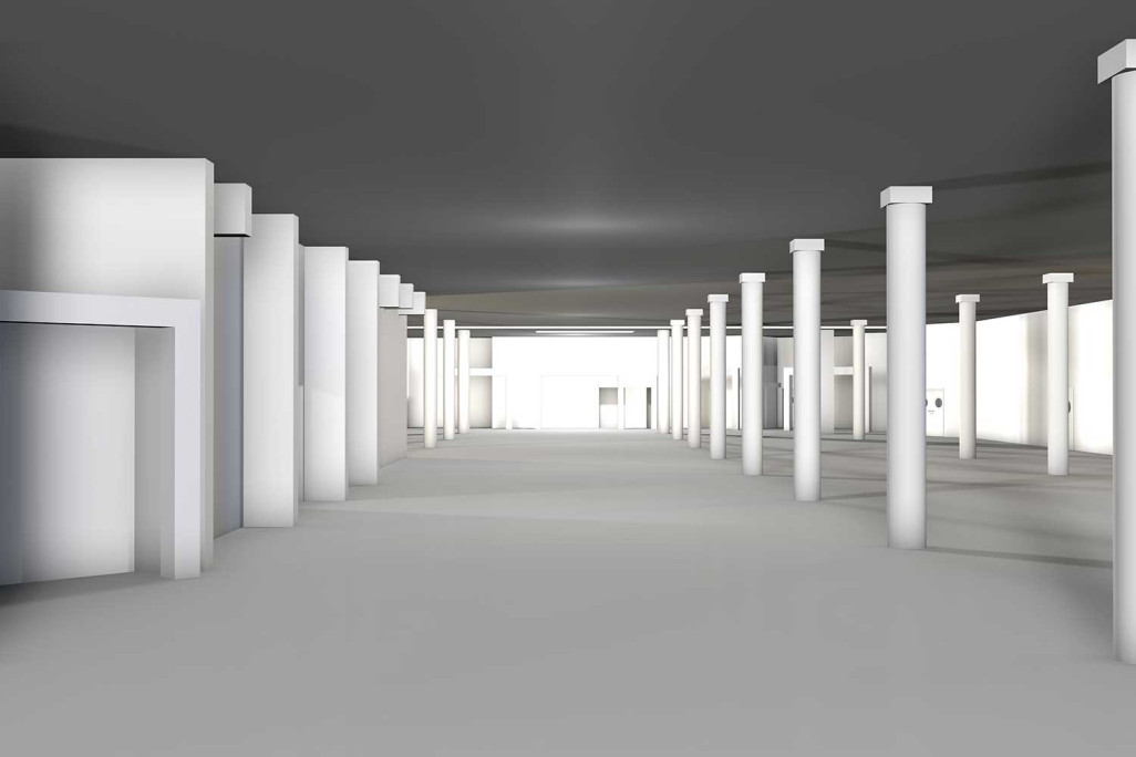 Zurich, Migros Limmatplatz, maquette 3D, HMQ AG