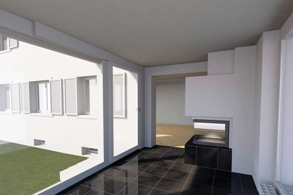 Thalwil ZH, modèle CAO 3D, HMQ AG