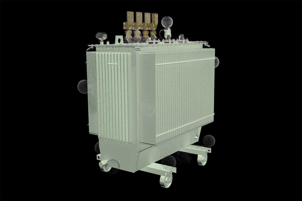 Hamilton, modélisation 3D à partir d'un nuage de points 3D Trafo, HMQ AG