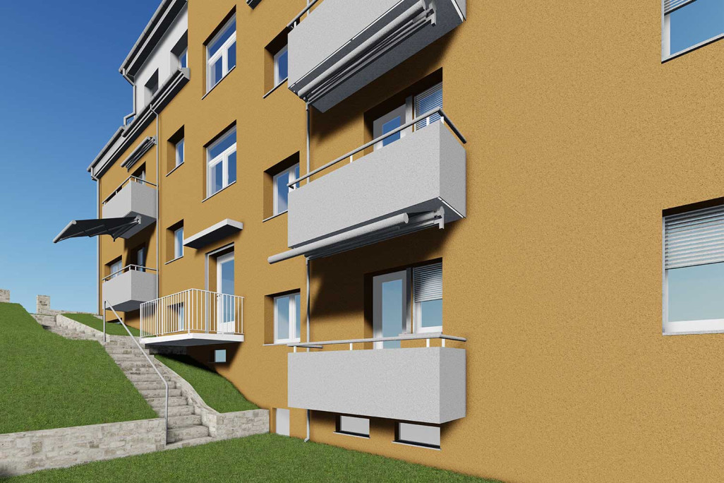 Zurich, modèle CAO 3D avec texture, HMQ AG