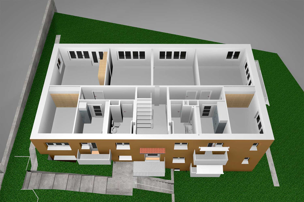 Zurich, plan en 3D, HMQ AG