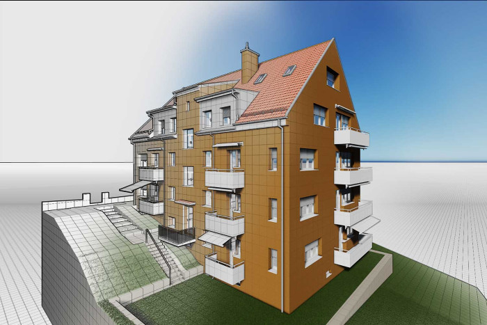 immeuble résidentiel