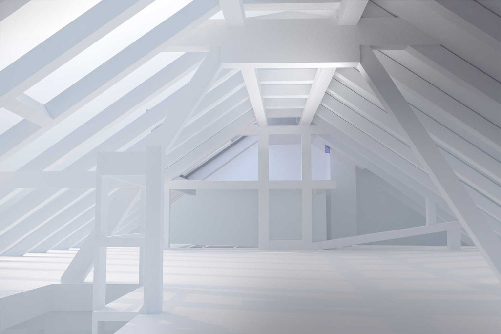 Modélisation 3D de la structure du toit, HMQ AG