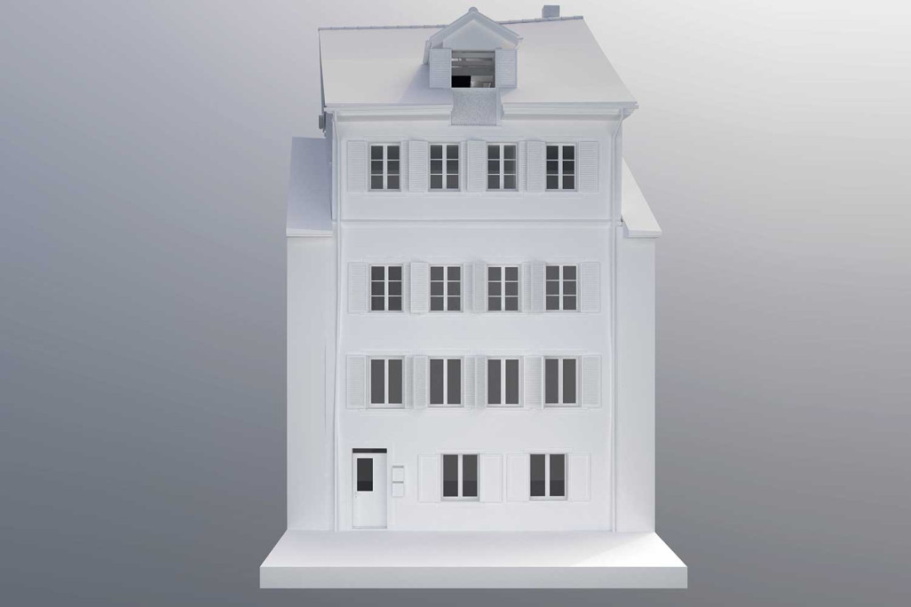 Modèle 3D à partir d'un nuage de points, 