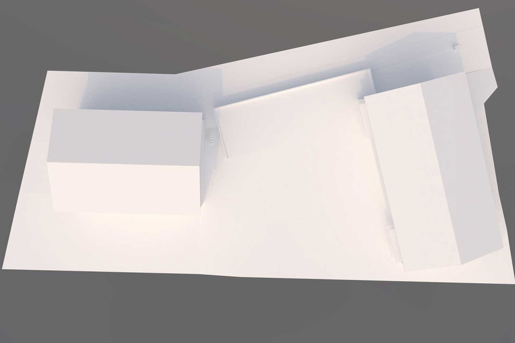 Modélisation 3D LOD 100 pour le calcul du volume de construction, HMQ AG