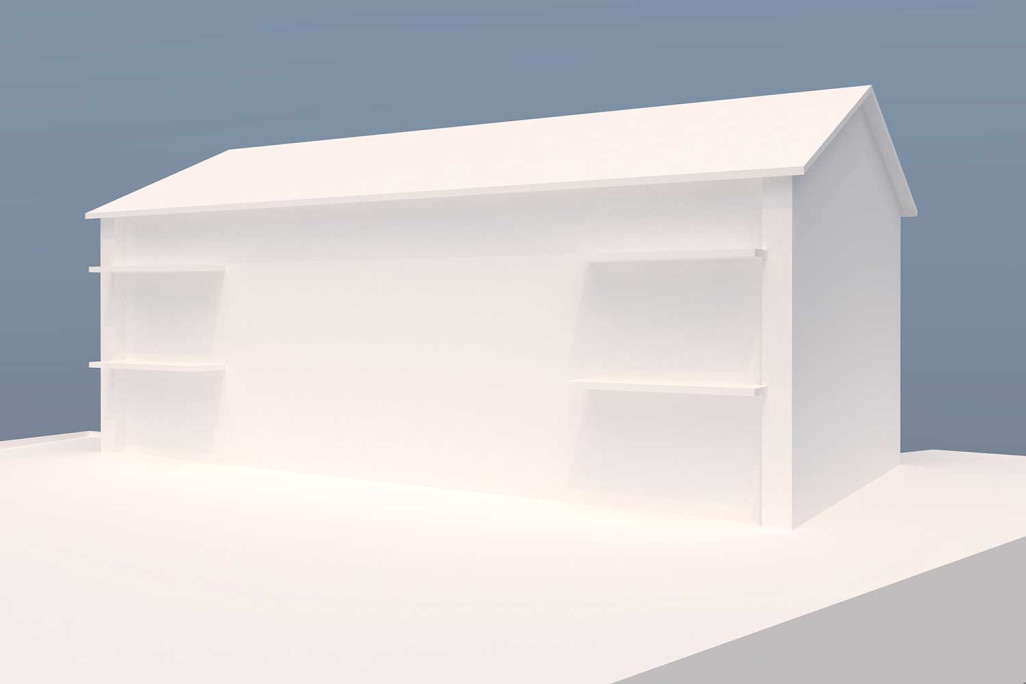 Solides 3D pour le calcul des volumes de construction, HMQ AG