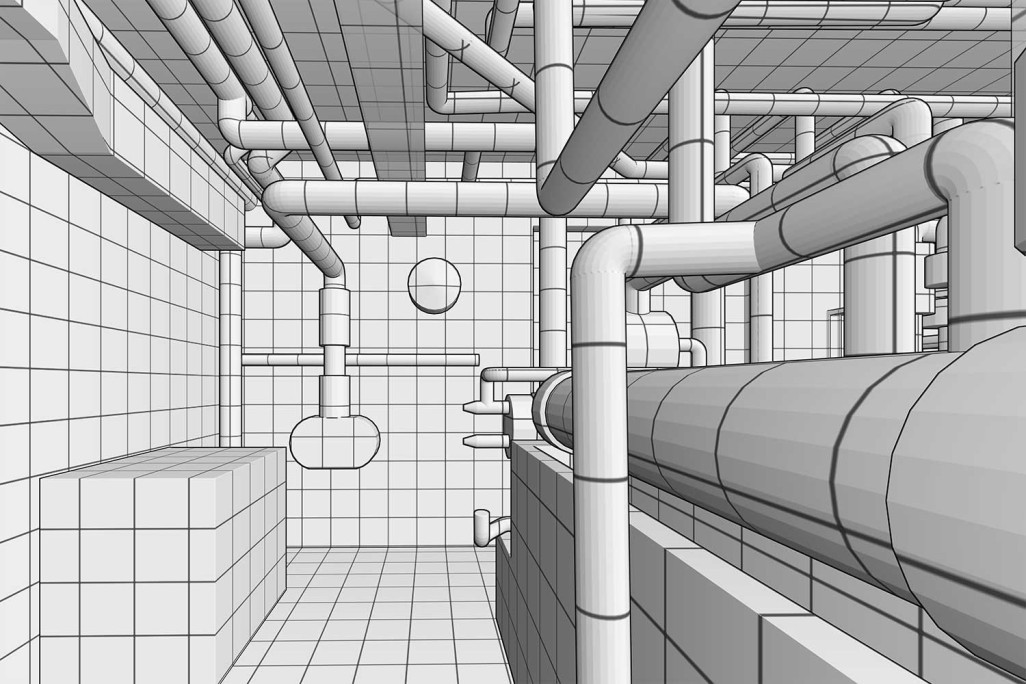 Modélisation CAO 3D avec domotique, HMQ AG