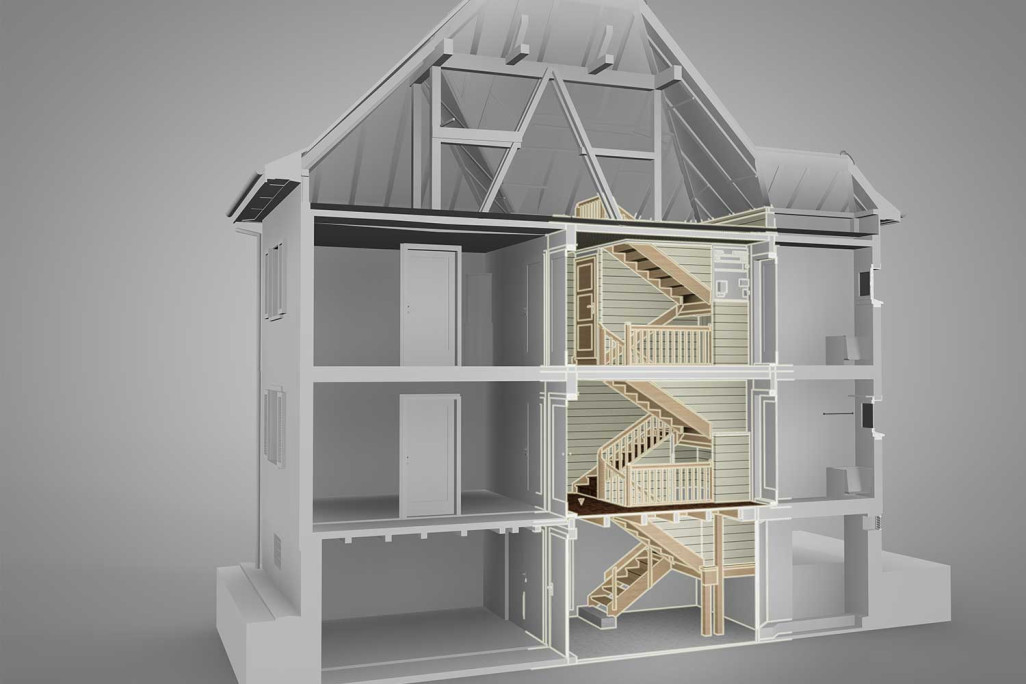 Modélisation 3D, profils de construction, HMQ AG