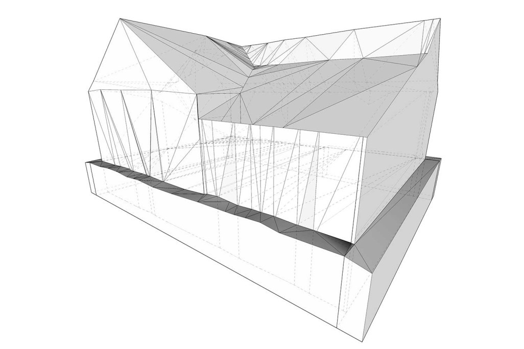 Modèle CAO 3D du volume, niveau de détail 100, HMQ AG