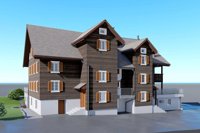 immeuble résidentiel