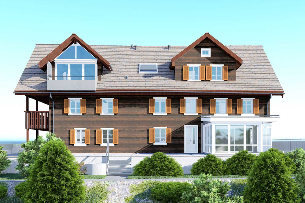 Modèle 3D ArchiCAD, HMQ AG