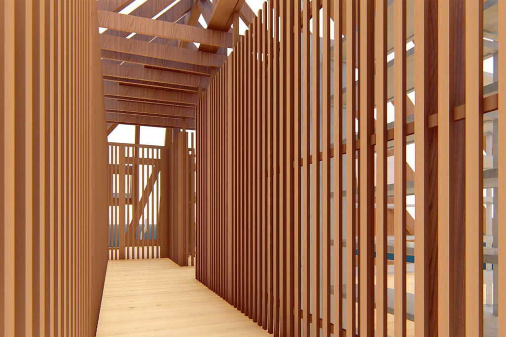 3D-Dachstock, modélisation, HMQ AG