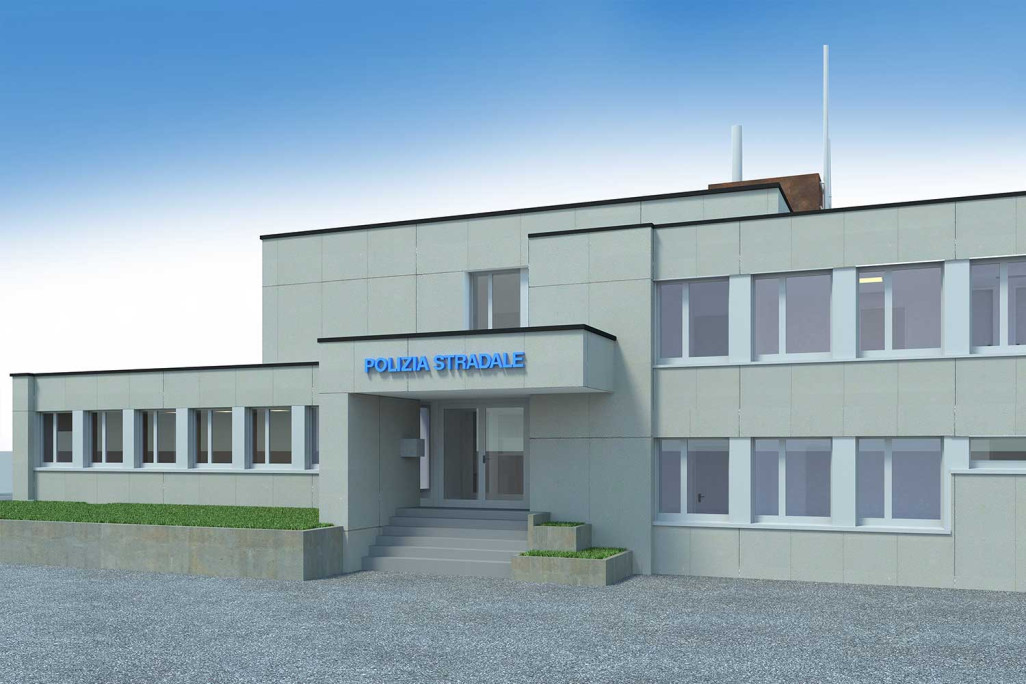 Modèle 3D pour l'Office des constructions des Grisons, HMQ AG